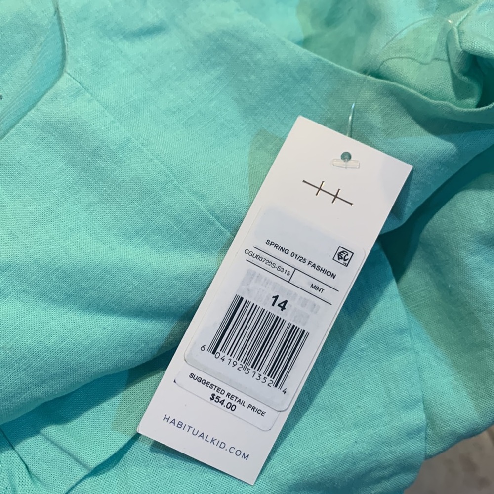 Mint Green Drape Wrap Dress - Picture 4 of 4